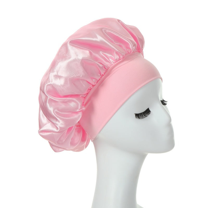 Hot selling wide strip, wide edge, high elasticity headband, sleeping cap, women's chemotherapy cap, hair care cap